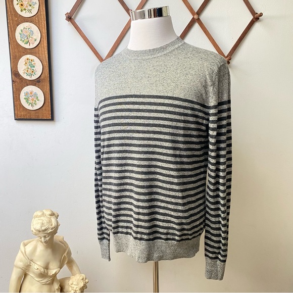 Banana Republic Silk Linen Striped Sweater - Picture 7 of 13